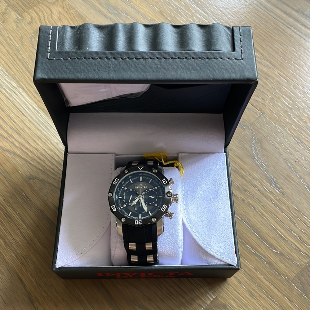 Waterproof Stainless Steel Invicta Collection Men’s Watch